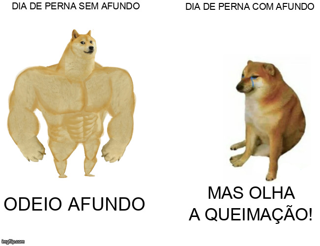A luta entre odiar afundo e amar os resultados.